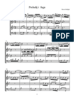 Preludij i Fuga Sib6 - Score and Parts