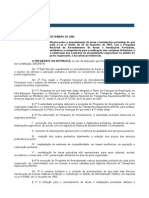Decreto Nº 4.391 de 26 de Setembro de 2002 - Programa Nacional de Arrendamento