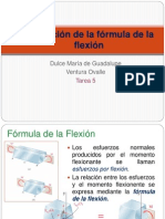 Ventura Dulce- Tarea 5 - Fórmula de La Flexión