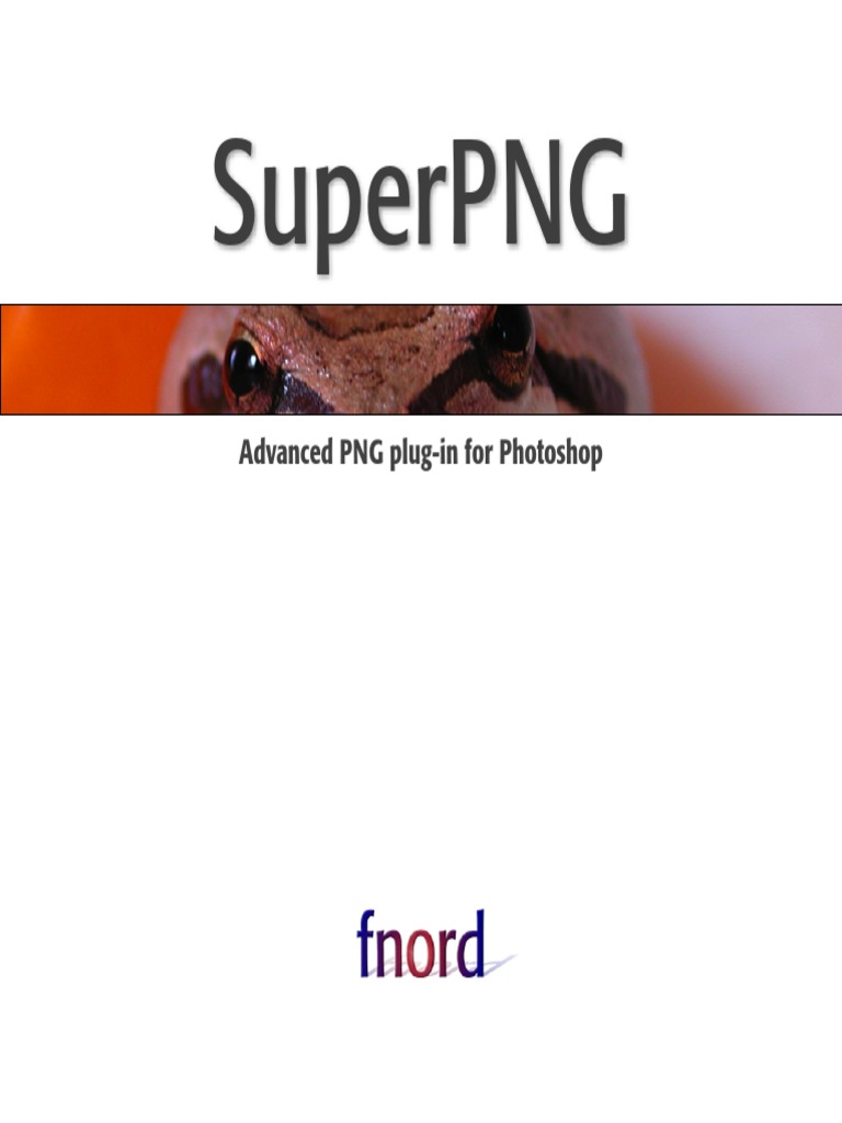 SuperPNG Manual | PDF | Adobe Photoshop | Rgb Color Model