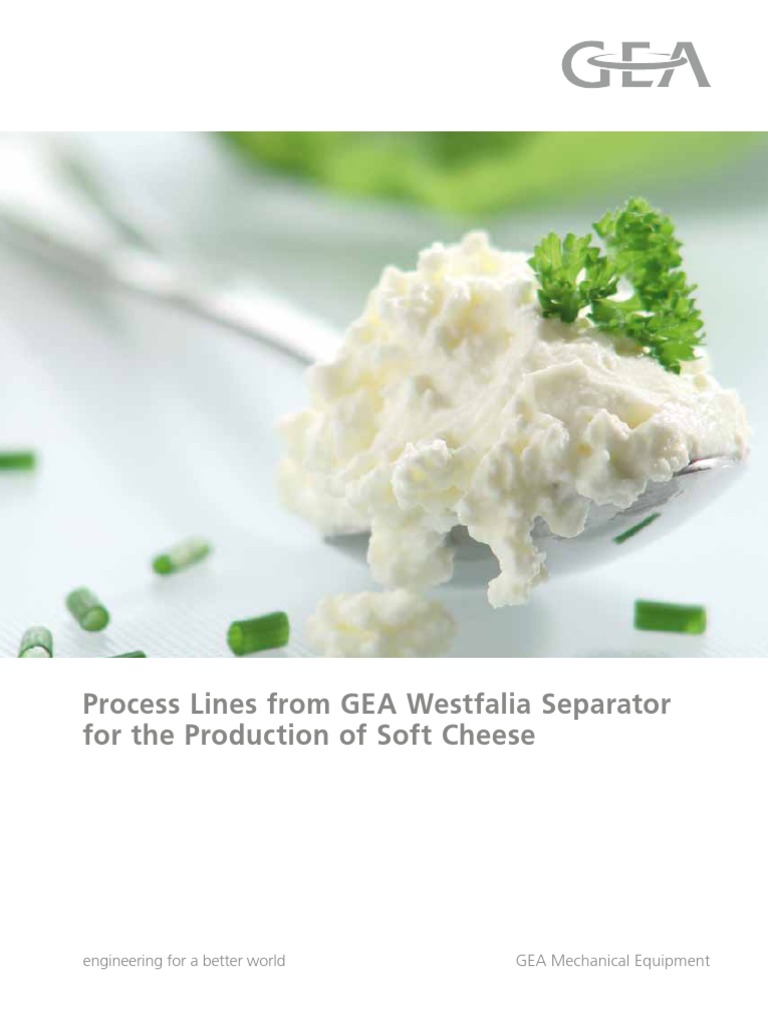 Soft Cheese Production Processes | PDF | Milk | Cheese