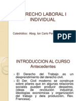 Derecho Laboral I