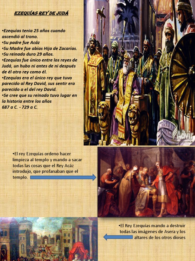 Bbliografia Del Rey Ezequías Isaias David