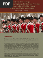 Download Military - To Nourish the Troops by The 18th Century Material Culture Resource Center SN244914213 doc pdf