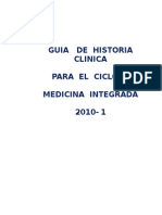 Guia de Historia Clinica 2010