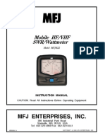 MFJ Enterprises, Inc.: Instruction Manual