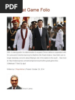 The Great Game Folio