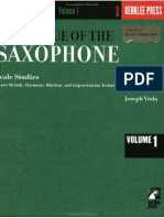 Joseph Viola - Estudo de Escalas - Tecnicas de Saxofone