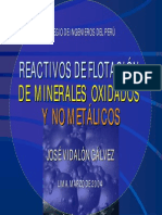 8.Avances en Reactivos Flot. Min. Oxidados