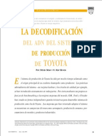 4 - La Decodificación Del ADN Del Sistema de Producción de TOYOTA - SPA