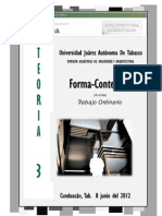 Forma - Contenido (analisis teórico)