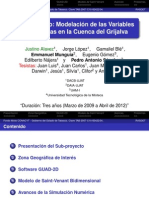 Modelación de las Variables Hidrológicas en la Cuenca del Grijalva