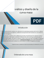 Análisis y diseño de la curva masa para optimizar movimientos de tierra en caminos