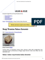 Download Resep Tiramisu Kukus Ekonomis _ Resep Masakan  Kue by Anna Yunita Sitompul SN244937178 doc pdf