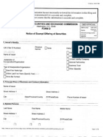 SEC Reg D Filing