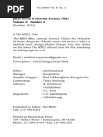 Download The MIZO Mizo Social  Literary Journal USA Vol II No 2 by The MIZO SN244943161 doc pdf