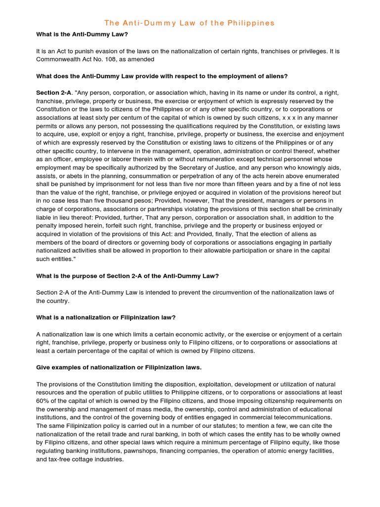 the-anti-dummy-law-pdf-board-of-directors-employment