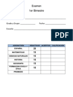 Examen Cuarto