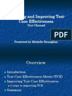 Test Case Effectiveness