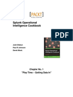 Splunk Operational Intelligence Cookbook Sample Chapter