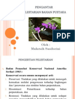 Pengantar Pelestarian Bahan Pustaka