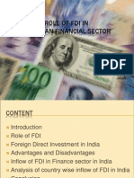 FDI in Finance