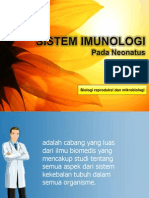 Sistem Imunologi Pada Neonatus