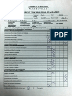 midterm evaluation pre student teaching