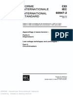 IEC - 60947-2 Low-Voltage Switchgear and Controlgear - Circuit - Breakers PDF