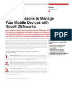 Novell ZENworks - ZMM Top Ten Reasons