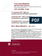 AULA 5 Ore 9.00 - 11.00: Corso Di Laurea Magistrale Management Delle Imprese