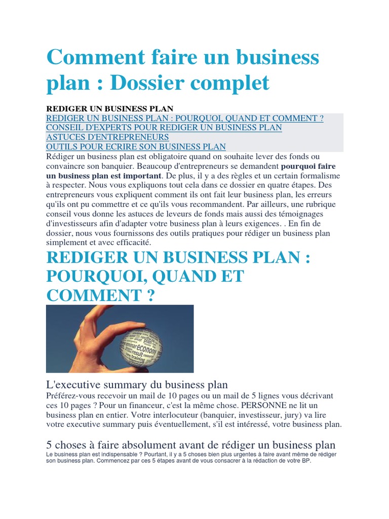 Comment elaborer un projet image