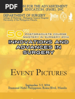 Download Event Pictures of the UP-PGH Department of Surgerys 50th Postgraduate Course by PGH Department of Surgery SN244989531 doc pdf