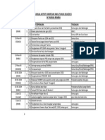 Takwim Perancangan Aktiviti Sekolah
