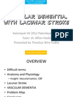 Vascular Dementia, With Lacunar Stroke
