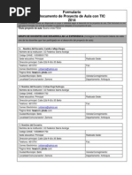 Ficha Del Resumen Del Proyecto de Aula