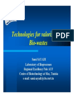 Technologies For Valorization of Bio-Wastes - Pptn.