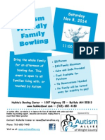 3rd Annual Autism Friendly Bowling Event