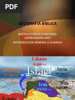 Geografía bíblica