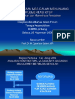 Manajemen Berbasis Sekolah Dan KTSP