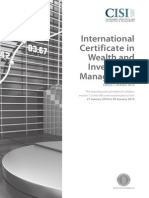 International Certificate in Wealth and Investment Management Ed1