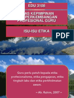 Kuliah 5 Isu-Isu Etika