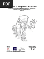 Anais Do Simpósio Villa-Lobos 2012