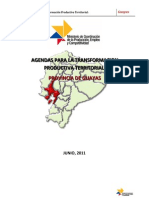 Agendas de Transformación Productiva de Guayas: Agricultura, Industria y Turismo