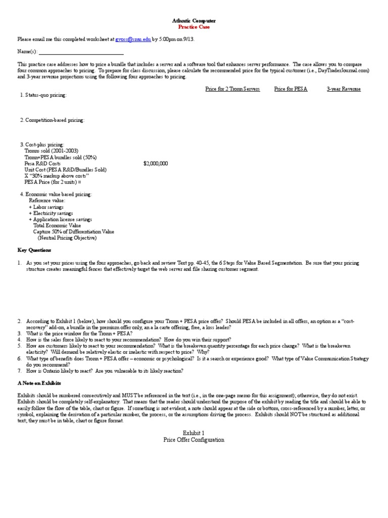 Gvoss@smu - Edu: Atlantic Computer | PDF