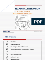 Noise & Hearing Conservation