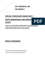 RIFAO Special Toxicology Guide