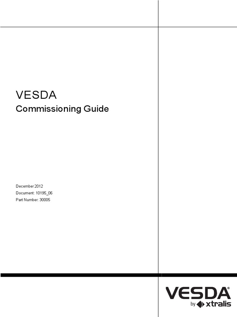 VESDA Commissioning Guide | Indemnity | Relay