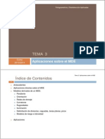 Tema 3 - Aplicaciones Sobre El MDE