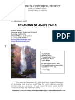 Angel Falls Renamed